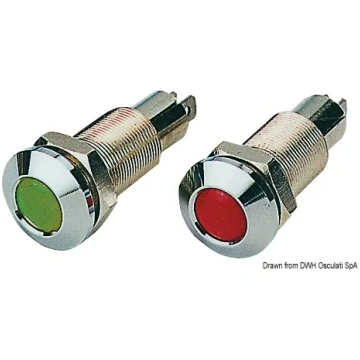 Instrument panel warning light red (14.185.01) Osc