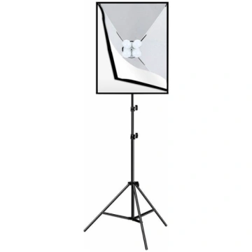Puluz Studio softbox 50x70cm, tripod, LED bulb 4 p