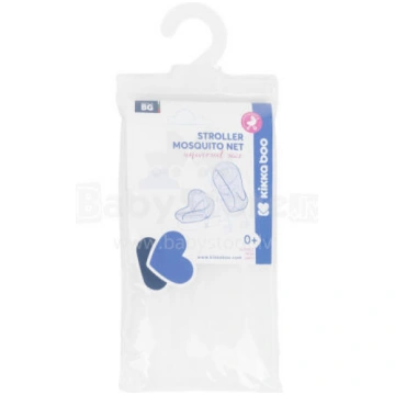 Mosquito net for stroller White Kikkaboo