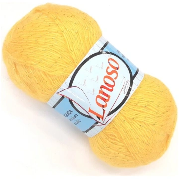 Adīšanas dzija Lanoso Angora Millennium Metallic 1