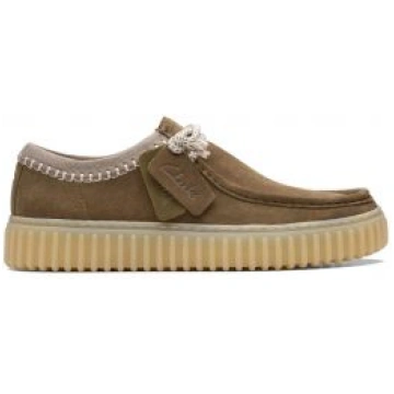 CLARKS SNEAKERS TORHILL LO DARK OLIVE 180905