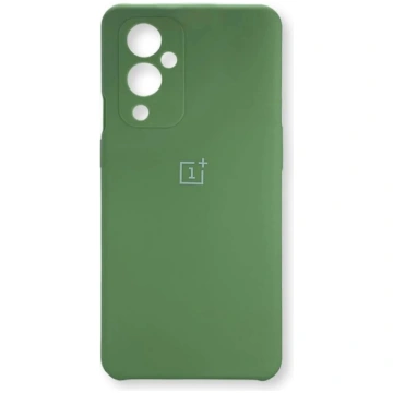 9D Oneplus 9 Silicone Case Green