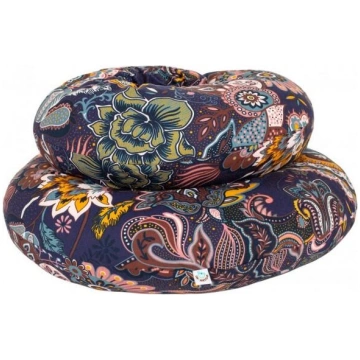 Spilvens-pakavs PREMIUM-C "BOHO NAVY BLUE" (110)