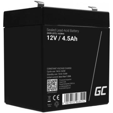 Green Cell AGM Akumulators 12V 4.5Ah | CSB-124.5 A