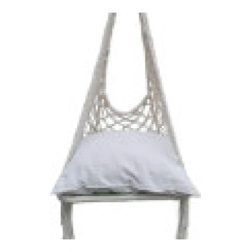 Openwork Hammock piekārto krēslu ar ECRU spilvenu 