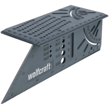 Stūrenis, šablons precīzai atzīmēšanai WOLFCRAFT 5