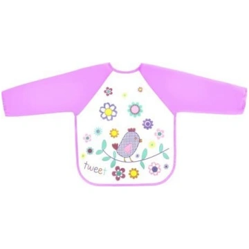 Cerat bib with sleeves Bird, BOC0570 BOCIOLAND