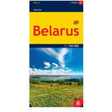JS papīra auto ceļu karte Belarus (Baltkrievija) J