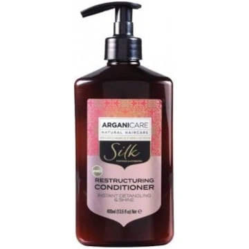 Arganicare Silk Odzywka rozplatujaca wlosy z jedwa