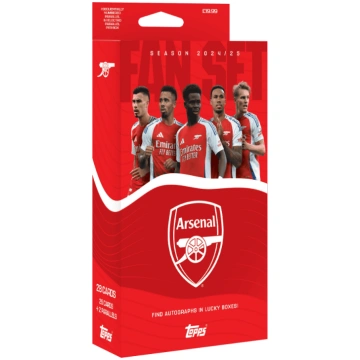 Topps Fan Set 2024/25 Futbola kartītes Arsenal