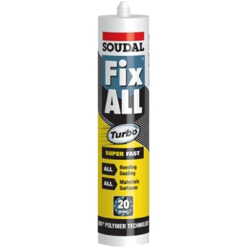 Līme-hermētiķis Soudal Fix ALL Turbo Balta 290ml