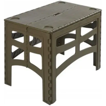 Keeeper Folding outdoor table L with a load capaci