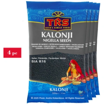 Melnās Ķimenes (melnsēklītes) Nigella, TRS, 4x100g