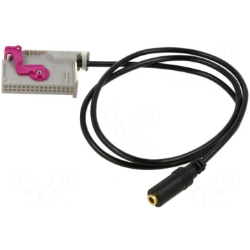 Aux adapter | Jack 3.5mm socket,RNS-E 32pin | Audi