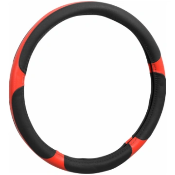 Stūres pārvalki Compass Grip, melna krās./sarkana 