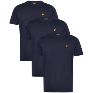 Lyle & Scott - 3-Pack Plain T-Shirt - izmērs XL