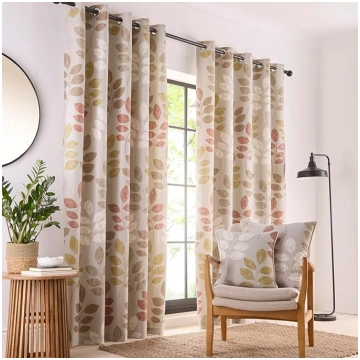 Portfolio Home Springfield Natural Leaf Lined Eyel