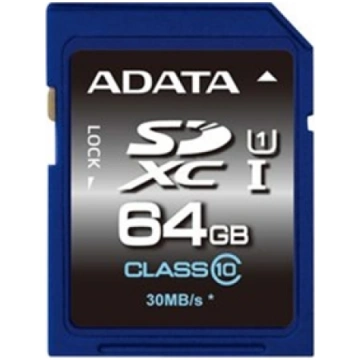 ADATA SDXC 64GB 64GB SDXC UHS Class 10 memory card