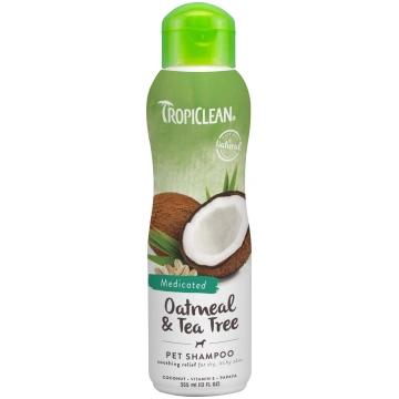 Tropiclean - oatmeal tea tree shampoo - 355ml (719