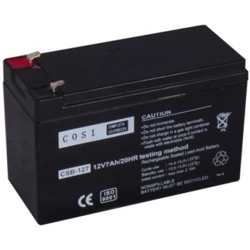 Nordmark Akumulators COSI, 12V 7Ah, T1
