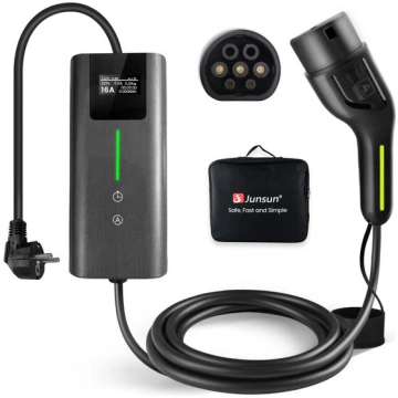 2 tipa Ev Mobile Wallbox Elektromobiļu lādētājs - 