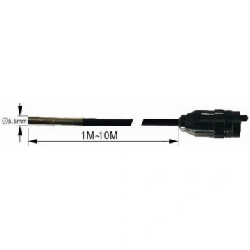 10m zoss kakls - 5,5 mm caurule + 5,5 mm objektīvs