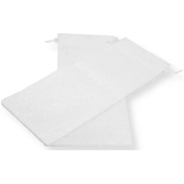 MFP paper džutas maisiņi balti 36x15 cm, 2 gab. —