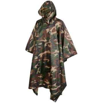 Poncho Brandit Ripstop Woodland