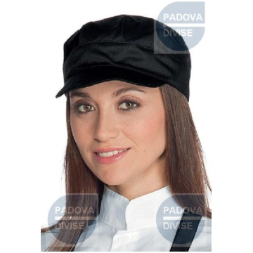 CAPPELLO SAM NERO 55% POLYESTER 45% COTTON ISACCO