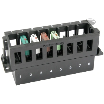 Fuse box, 8 terminals, High fuses 481