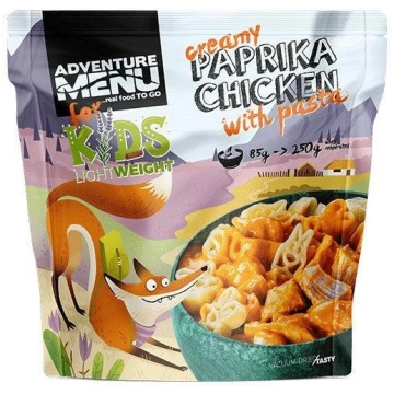 KIDS Lightweight Creamy paprika chicken with pasta