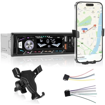 1 DIN autoradio ar Bluetooth, Bluetooth autoradio 