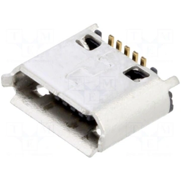 Connector: USB B micro | socket | SMT | PIN: 5 | v