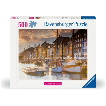 Ravensburger - Puzzle Sunset In Copenhagen 500p (1