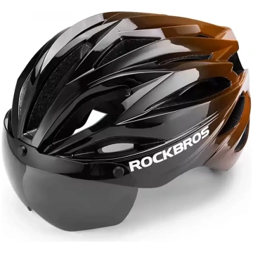 Rockbros Bike Helmet with Visor, Detachable UV Pro