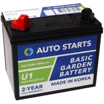 AUTO STARTS BASIC GARDEN BATTERY U1 12V 22Ah (c20)