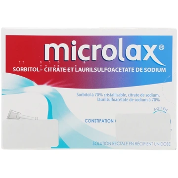 Microlax mikroklizma 5 ml, 12 gb