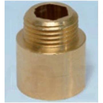 Misiņa pagarinājums 1/2”x10 bronza veidgabali (064