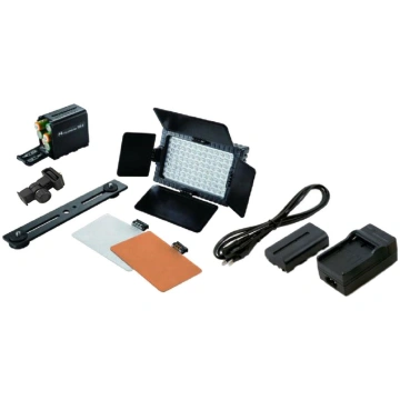 Falcon Eyes LED lampu komplekts ar regulējamu spil