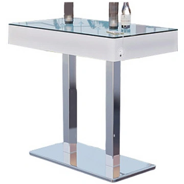 Dj square duble bar table-led