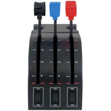 Vadības svira Logitech Saitek Pro, melna krās