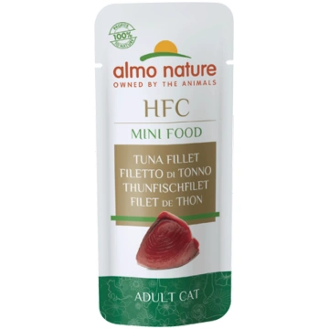 HFC MINI FOOD tunča fileja, 3g 502 ALMO NATURE