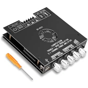 ZK-HT21 HiFi Amplifier Module 2.1 Channel with Blu