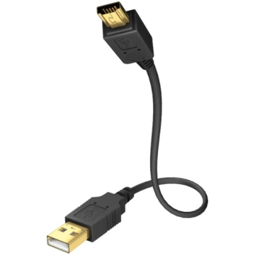 In-Akustik USB kabelis Premium, USB A - USB Mini A