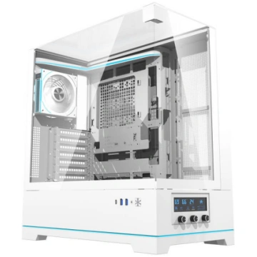 Darkflash DY450 PRO computer case (white) + 1 fan 