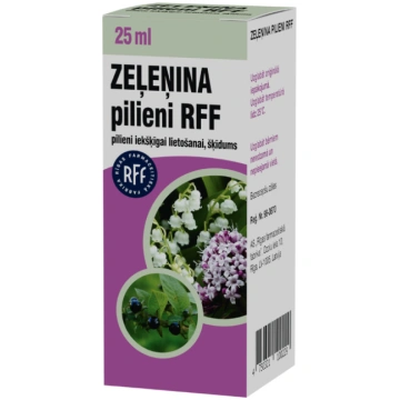 RFF Zeļeņina pilieni 25 ml