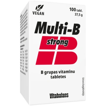 Multi B Strong, 100 tabletes