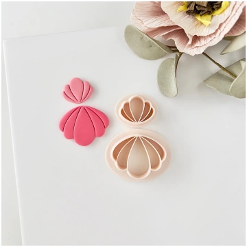 Polymer Clay Cutter, Shell Shapes for Earrings, Oc