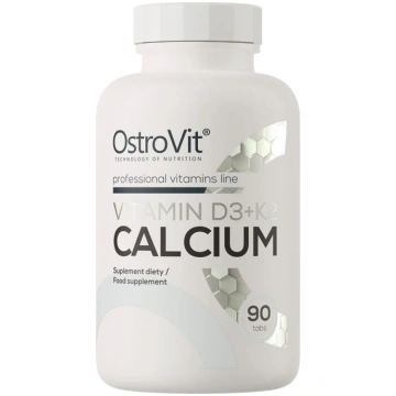 OstroVit OstroVit D3 + K2 + Kalcijs - 90 tabletes