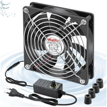Wathai 120 mm x 25 mm mazs kastes ventilators IP67
